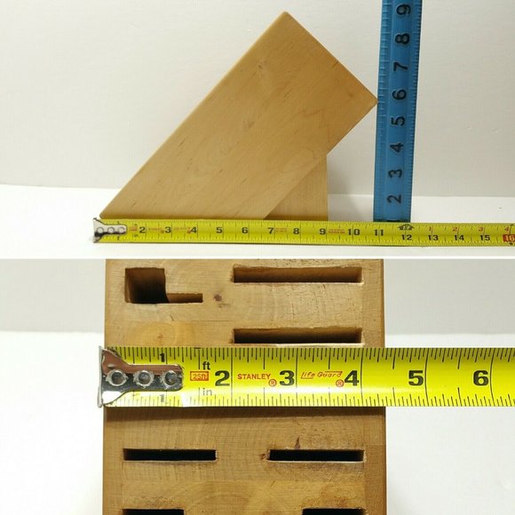 *SOLD* 14 ZWILLING J.A. HENCKELS 10 Slot Knife Block 4116E1M - Picture 6 of 10